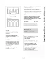 Предварительный просмотр 7 страницы Zephyr AK1136B Use Use, Care And Installation Manual