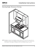 Предварительный просмотр 9 страницы Zephyr AK1200CW Use, Care And Installation Manual