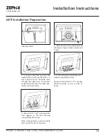 Предварительный просмотр 15 страницы Zephyr AK1200CW Use, Care And Installation Manual