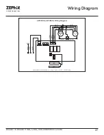 Предварительный просмотр 27 страницы Zephyr AK1200CW Use, Care And Installation Manual