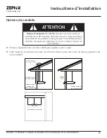 Предварительный просмотр 43 страницы Zephyr AK1200CW Use, Care And Installation Manual