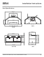 Предварительный просмотр 11 страницы Zephyr AK8000CS Use, Care And Installation Manual