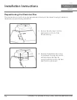 Preview for 14 page of Zephyr AK8200BS Use, Care And Installation Manual