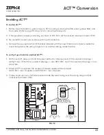 Предварительный просмотр 23 страницы Zephyr AK8500AS Use, Care And Installation Manual