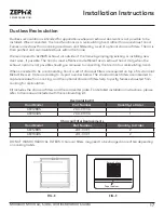 Preview for 17 page of Zephyr AK9134B Use, Care And Installation Manual