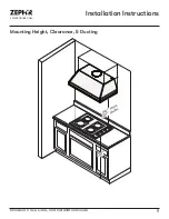 Предварительный просмотр 9 страницы Zephyr AK9358BS Use, Care And Installation Manual