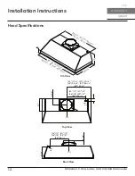 Предварительный просмотр 12 страницы Zephyr AK9358BS Use, Care And Installation Manual