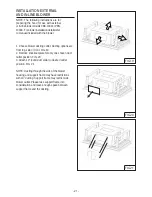 Preview for 21 page of Zephyr ALU-E43BSX Use, Care And Installation Manual