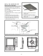 Preview for 24 page of Zephyr ALU-E43BSX Use, Care And Installation Manual