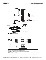 Предварительный просмотр 7 страницы Zephyr Anzio Island Use, Care And Installation Manual