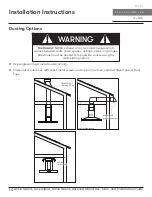 Предварительный просмотр 10 страницы Zephyr Anzio Island Use, Care And Installation Manual