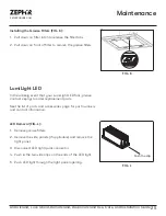 Предварительный просмотр 25 страницы Zephyr Anzio Island Use, Care And Installation Manual