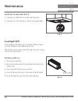 Предварительный просмотр 24 страницы Zephyr Anzio ZAN-E24DS Use, Care And Installation Manual