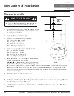 Предварительный просмотр 48 страницы Zephyr Anzio ZAN-E24DS Use, Care And Installation Manual