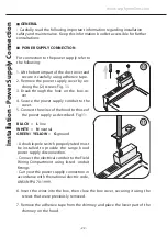 Предварительный просмотр 22 страницы Zephyr ARC ALA-M90ABX Installation Instructions Manual