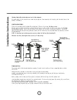 Предварительный просмотр 8 страницы Zephyr Bogart EBO-E36ASX Use, Care And Installation Manual