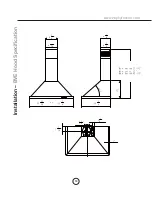 Предварительный просмотр 12 страницы Zephyr Brisas BMI-E36AG Use, Care And Installation Manual