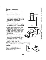 Предварительный просмотр 13 страницы Zephyr Brisas BMI-E36AG Use, Care And Installation Manual