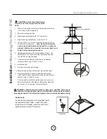 Предварительный просмотр 14 страницы Zephyr Brisas BMI-E36AG Use, Care And Installation Manual