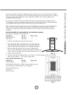 Предварительный просмотр 15 страницы Zephyr Brisas BMI-E36AG Use, Care And Installation Manual