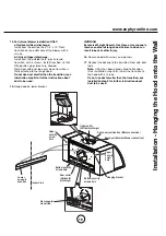 Предварительный просмотр 19 страницы Zephyr Cheng Padova CPA-E48ASX Use, Care And Installation Manual