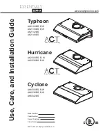 Предварительный просмотр 1 страницы Zephyr Cyclone AK6500BB Use, Care And Installation Manual