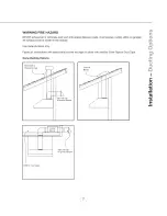 Предварительный просмотр 9 страницы Zephyr Cypress AK7848ASX Use, Care And Installation Manual