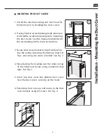Предварительный просмотр 3 страницы Zephyr Duct Cover Extension Z1C-00PN Accessories
