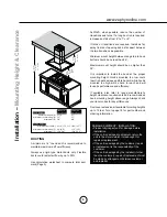 Предварительный просмотр 8 страницы Zephyr Essentials Anzio ZAZ-E42AS Use, Care And Installation Manual