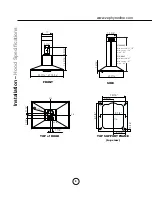 Предварительный просмотр 10 страницы Zephyr Essentials Anzio ZAZ-E42AS Use, Care And Installation Manual