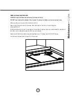 Предварительный просмотр 17 страницы Zephyr Essentials Anzio ZAZ-E42AS Use, Care And Installation Manual