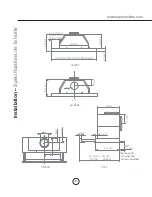 Предварительный просмотр 34 страницы Zephyr Essentials Pisa ZPI-E24A290 Use, Care And Installation Manual