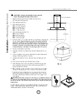 Предварительный просмотр 14 страницы Zephyr Essentials ZAN-E30CBS Use, Care And Installation Manual