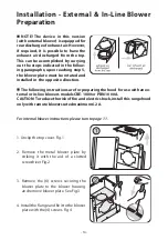 Предварительный просмотр 14 страницы Zephyr HORIZON DHZ-M90AMBX Installation Instructions Manual