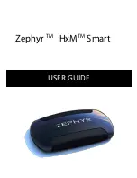 Zephyr HxM Smart User Manual preview