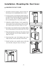 Предварительный просмотр 20 страницы Zephyr LAYERS WALL DLA-E42ASSX Installation Instructions Manual