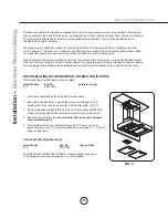 Предварительный просмотр 12 страницы Zephyr Luce ZLU-E30AS Use, Care And Installation Manual