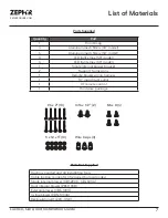 Preview for 7 page of Zephyr Lux ALU-E43CSX Use, Care And Installation Manual