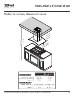 Предварительный просмотр 49 страницы Zephyr Milano Island ZML-E42CG Use, Care And Installation Manual