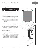 Предварительный просмотр 54 страницы Zephyr Milano Island ZML-E42CG Use, Care And Installation Manual