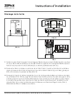 Предварительный просмотр 57 страницы Zephyr Milano Island ZML-E42CG Use, Care And Installation Manual