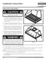 Предварительный просмотр 14 страницы Zephyr Monsoon Connect Use, Care And Installation Manual