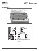 Предварительный просмотр 35 страницы Zephyr Monsoon I Use, Care And Installation Manual