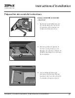 Предварительный просмотр 65 страницы Zephyr Monsoon I Use, Care And Installation Manual