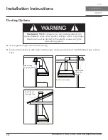 Preview for 14 page of Zephyr Monsoon II Use, Care And Installation Manual