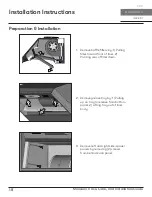 Preview for 18 page of Zephyr Monsoon II Use, Care And Installation Manual