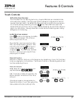 Preview for 21 page of Zephyr Monsoon II Use, Care And Installation Manual