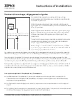 Preview for 33 page of Zephyr Monsoon Mini AK9128BS Use, Care And Installation Manual