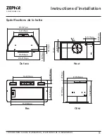 Preview for 35 page of Zephyr Monsoon Mini AK9128BS Use, Care And Installation Manual