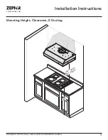 Предварительный просмотр 9 страницы Zephyr Monsoon Mini II Use, Care And Installation Manual